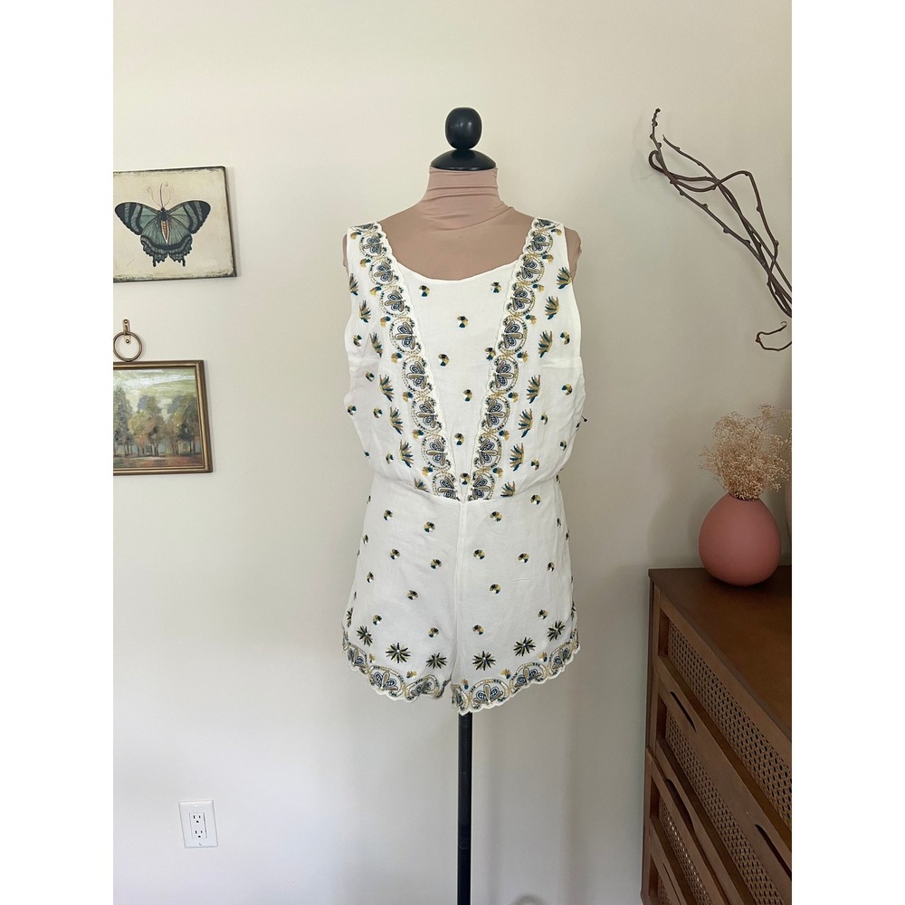 Free People‎ Margarita Embroidered Romper